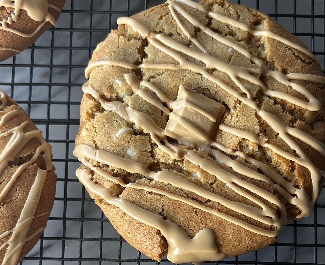 Caramilk cookies